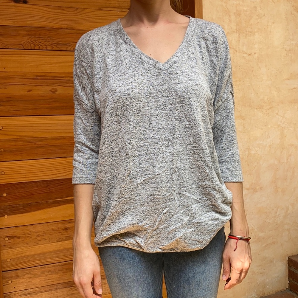 Soft grey top